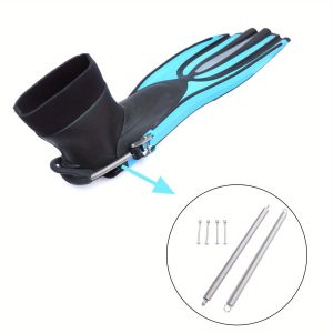 Diving Fin Straps Spring Screws Scuba Snorkeling Swimming Equipment Parts 9.45inch